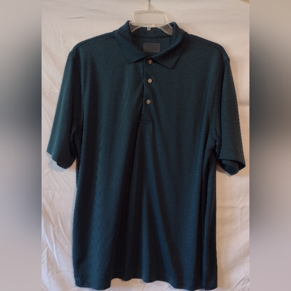 Grand Slam Men's Classic-Fit Airflow Performance Polo XLT, Oxford